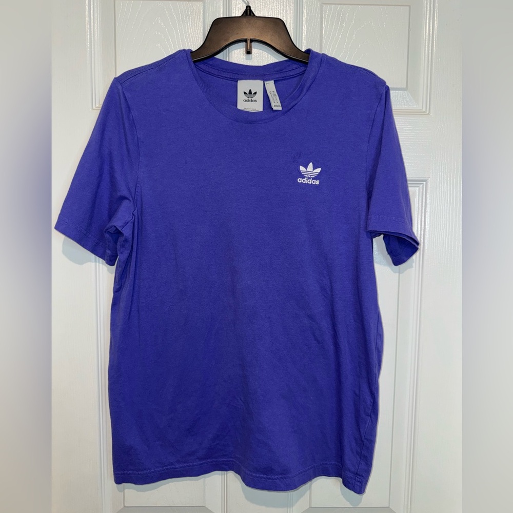 Adidas Purple Short Sleeve Tee. Size M